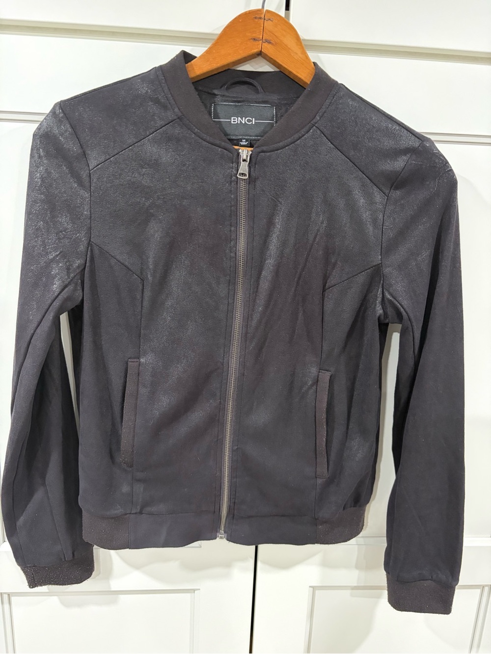 BNCI Men's Charcoal Bomber Jacket